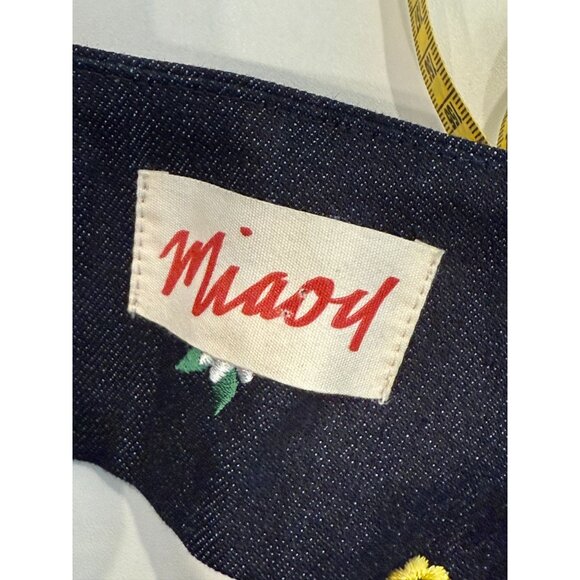 NEW Miaou Opening Ceremony Embroidered Dylan Bra Top NWOT - Size L - Picture 5 of 8